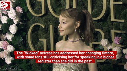 Ariana Grande reveals why she changes her voice so frequently