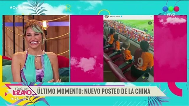 Vicky Xipolitakis disparó picante contra la China Suárez al verla con la camiseta del Galatasaray