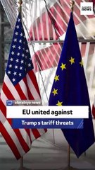 EU united against Trump’s tariff threats