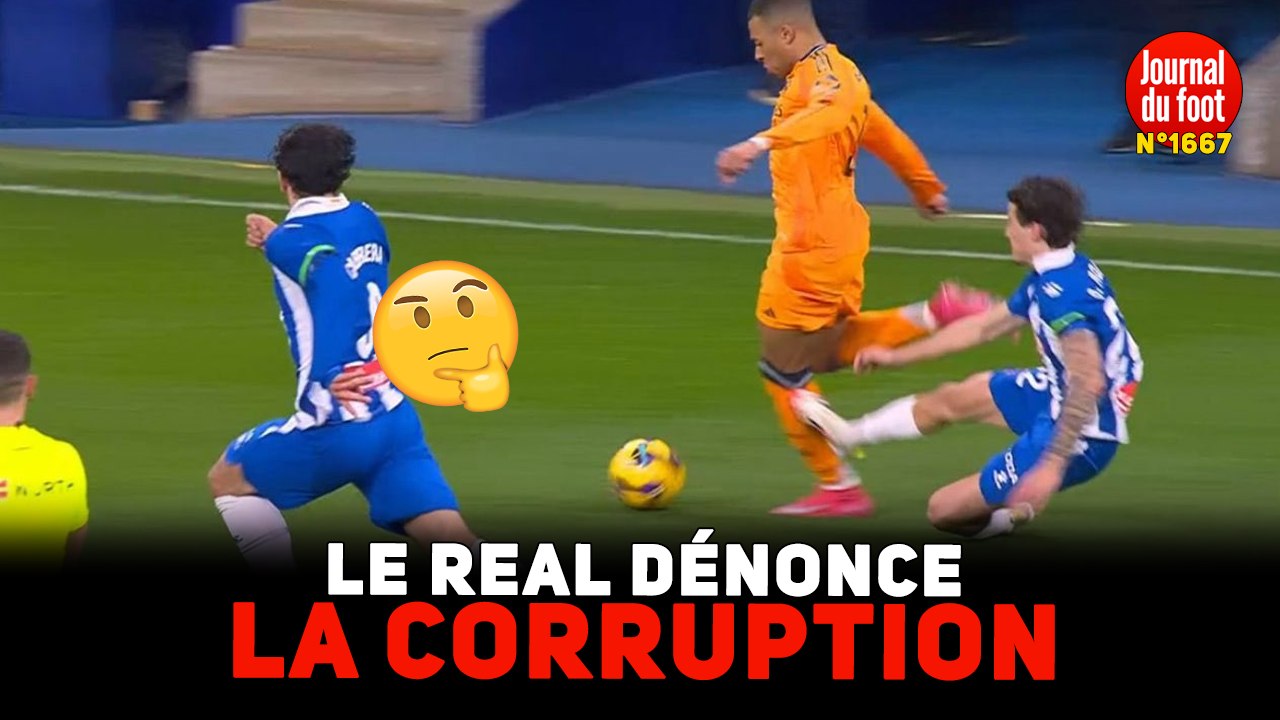 "Scandale mondial" : le REAL MADRID dénonce l'arbitrage et la corruption après le tacle sur MBAPPÉ !