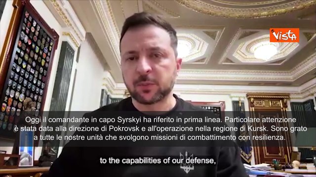 Zelensky: Per avere successo nei negoziati, nostri soldati devono restare in prima linea