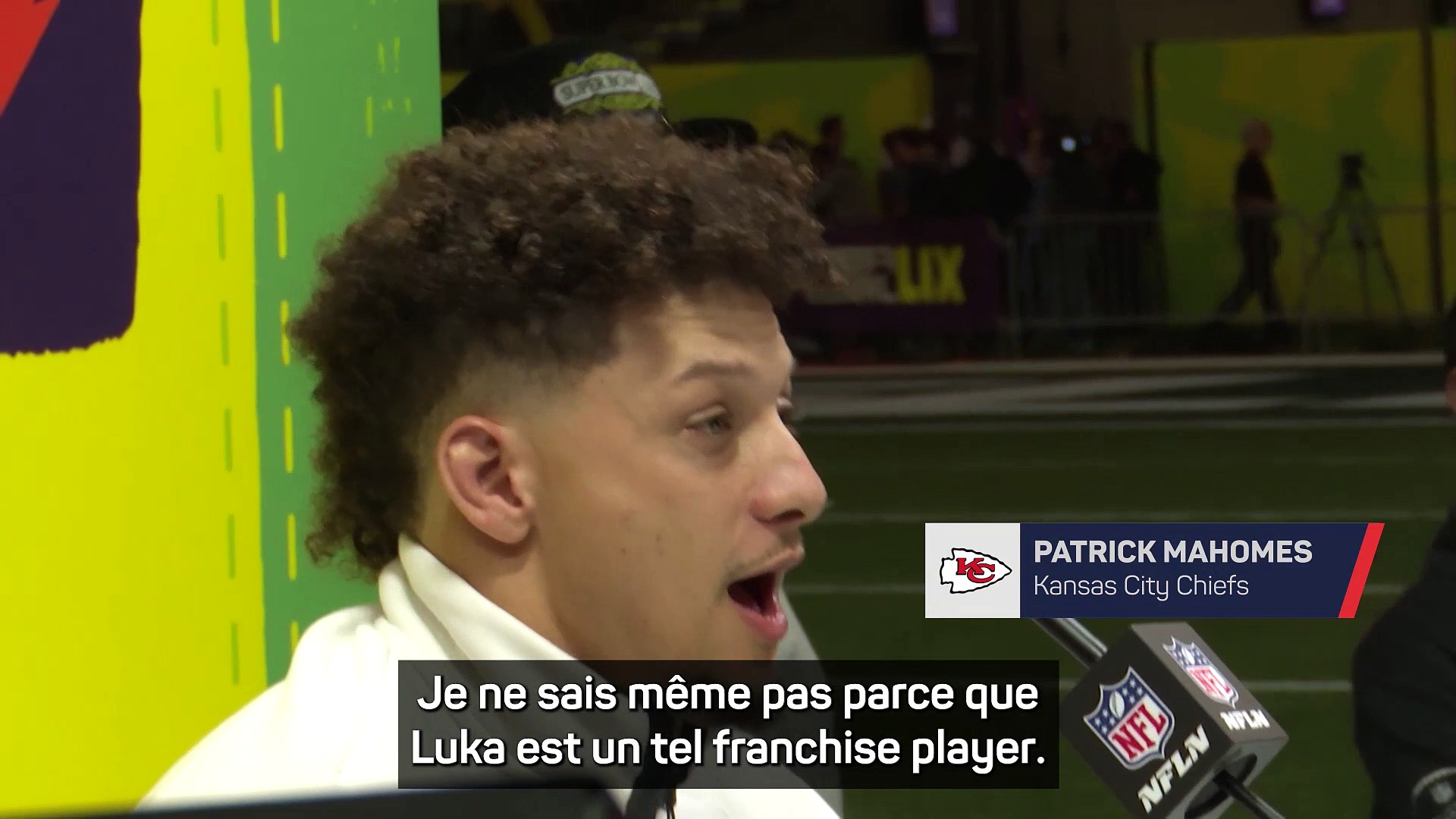 Mavericks - Mahomes déçu du départ de Doncic en tant que fan des Mavs