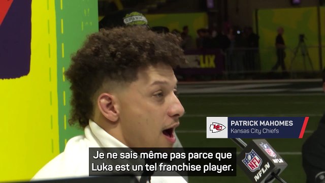 Mavericks - Mahomes déçu du départ de Doncic en tant que fan des Mavs