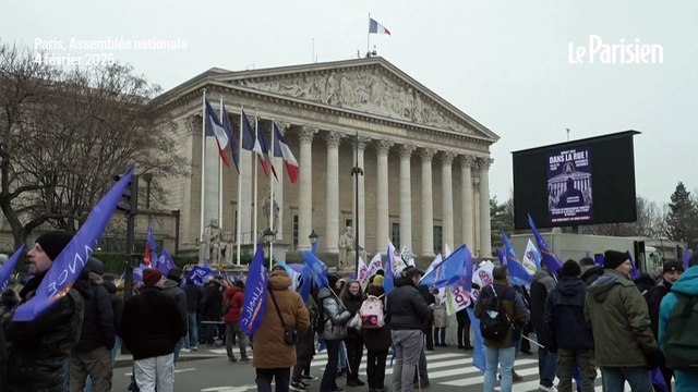 Manifestation du syndicat Alliance pour défendre les moyens de la police