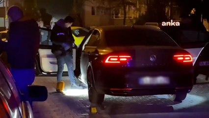 Gece yarısı otomobilde infaz: 1 ölü 1 yaralı!