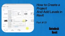 How to Create a Project and Add Levels in Revit #revit #autocadcivil3d #autodesk #Autodesk #civil3d