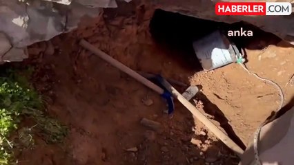 Aksaray'da Kaçak Kazı Yapan 8 Kişi Suçüstü Yakalandı