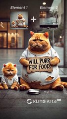 Ai animal story | Ai poor cat Story | Animated video