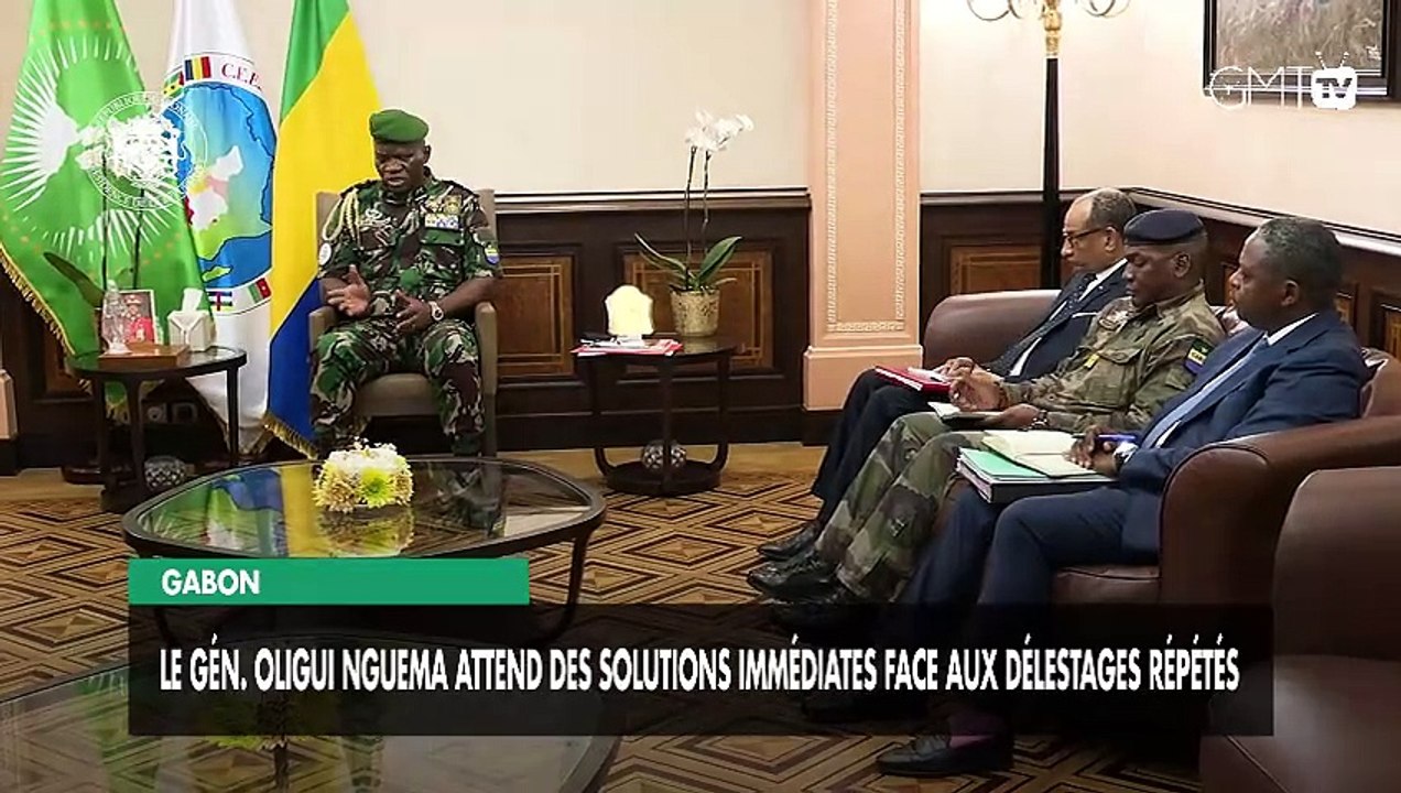 [#Reportage] Gabon : le Gén. Oligui Nguema attend des solutions immédiates face aux délestages répétés