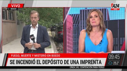 🚨 SE INCENDIÓ UN DEPÓSITO EN BOEDO Y ENTRE LAS CENIZAS ENCONTRARON LO PEOR