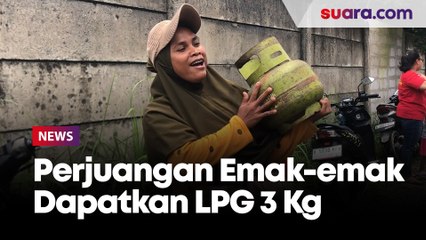 Perjuangan Emak-emak di Bekasi Antre Gas 3 Kg: Tinggalkan Bayi Berjam-jam