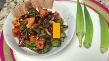 Lady's Finger | Okra |Chinese Devilled style