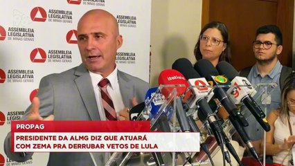 98 TALKS | Zema ganha apoio de Tadeu Leite para derrubar os vetos do Propag