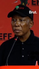 Julius Malema : "Nous ne pouvons pas laisser Kagame parler ainsi à notre président."