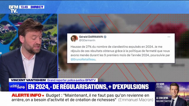 Immigration: une hausse de 26.7% du nombre de clandestins expulsés par rapport à 2023