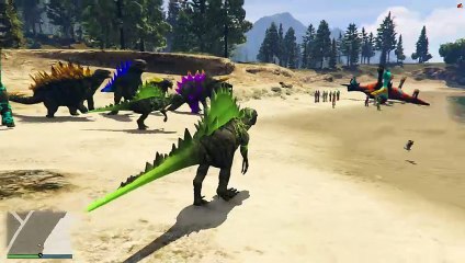 Unleash the Dino Godzilla in GTA 5! 🦖 Mods & More at ZonzoMods