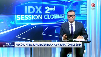 PTBA Jual Batu Bara 42,9 Juta Ton di 2024