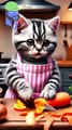 Funny cat cooking videos training videos