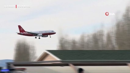 Suriye lideri Şara'nın uçağı Esenboğa Havalimanı'na indi