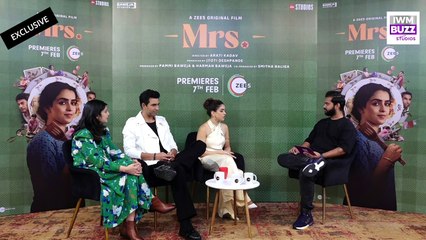 Sanya Malhotra, Nishant Dahiya & Arati Kadav on patriarchy & other things that 'Mrs.' stands for