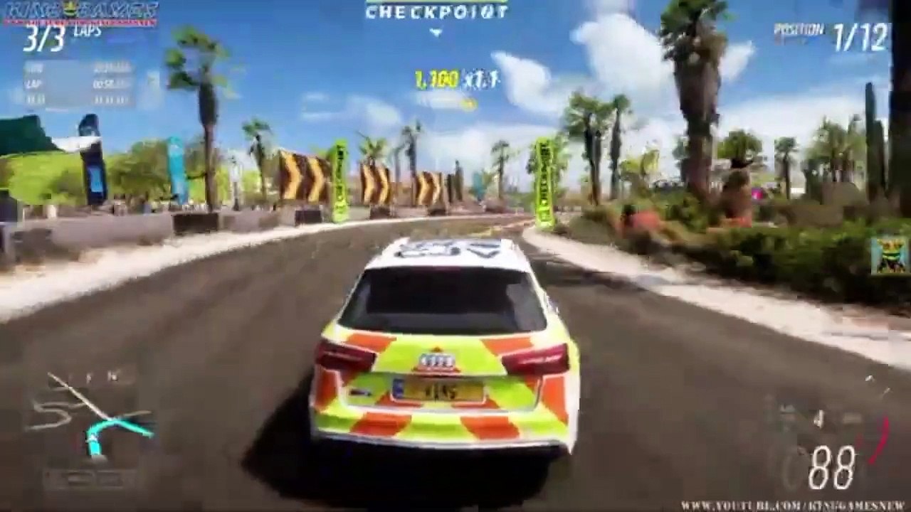 police car audi racing gameplay forza horizon 5 simulator gameplay