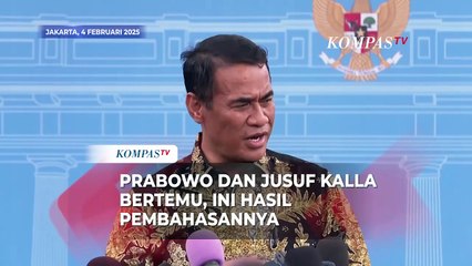 Presiden Prabowo dan Jusuf Kalla Bertemu, Menteri Pertanian Amran Sulaiman Ungkap Hasil Pertemuan