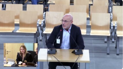 De la Fuente, en el juicio por el beso de Rubiales: "No fui consciente de la dimensión"