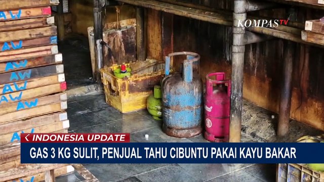 Elpiji 3 Kg Sulit: Penjual Tahu Cibuntu Pakai Kayu Bakar hingga Pedagang Berhenti Jualan