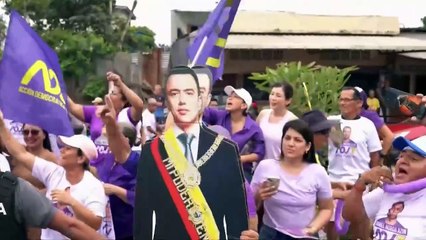 Noboa y González trabajan contrarreloj para comicios presidenciales de Ecuador