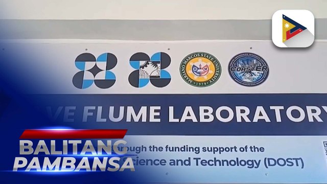 Kauna-unahang Wave Flume Laboratory sa Ilocos Norte, inilunsad na