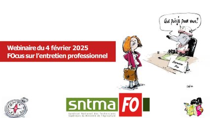Webinaire "Entretien professionnel 2025"
