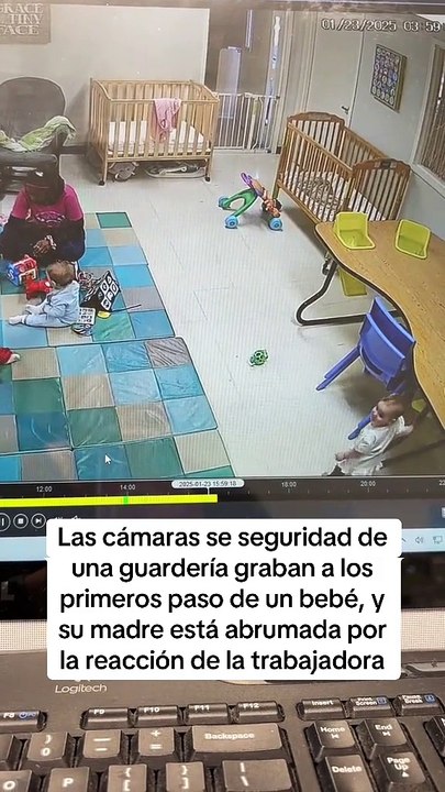 BEBÉ DA SUS PRIMEROS PASOS