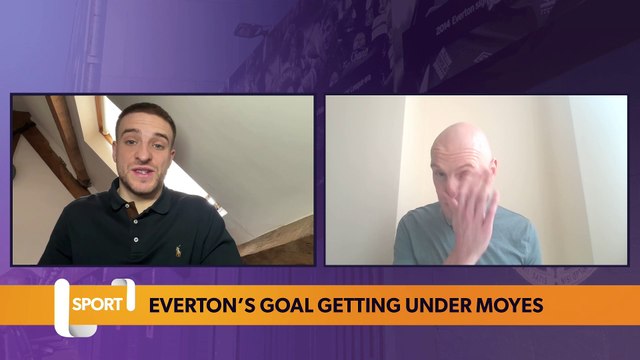 Everton’s goal-scoring situation improving under David Moyes