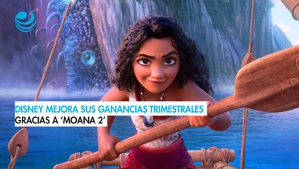 Disney mejora un 34% sus ganancias trimestrales impulsado por 'Moana 2'