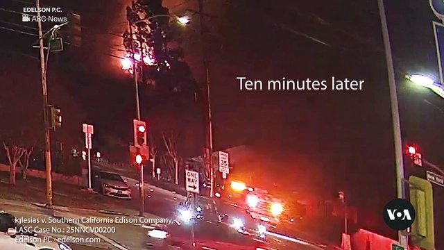 Lawsuits Filed Against LA Electricity Supplier Over Fires Caused by Sparking Power Lines