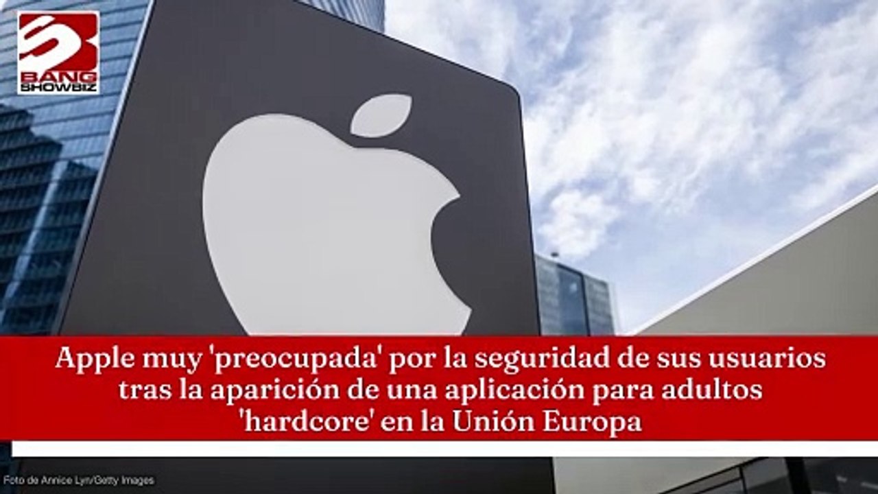 Apple muy 'preocupada' por la seguridad de sus usuarios tras la aparición de una aplicación para adultos 'hardcore' en la Unión Europa