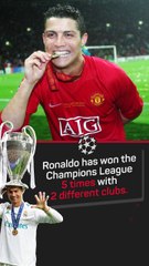 CR7's trophy laden career