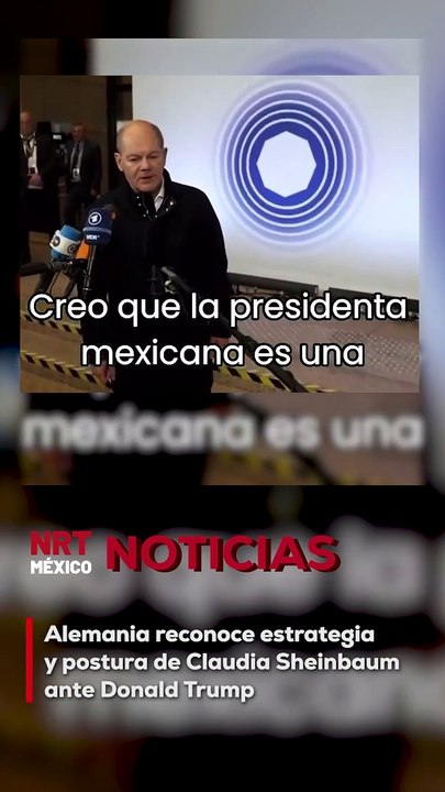 El canciller de Alemania, Olaf Scholz, destacó la actitud de Claudia Sheinbaum ante la posible aplicación de aranceles del 25 % por parte de Estados Unidos. Resaltó su capacidad para negociar una pausa en la medida comercial impulsada por Donald Trump