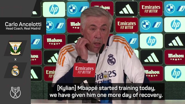 Mbappe and Bellingham out of Leganes clash - Ancelotti