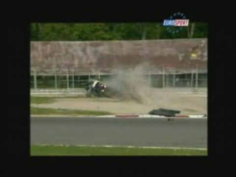 le mans series 2008 : Le crash d'Ortelli à Monza