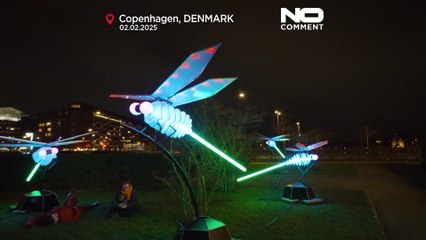 Kopenhag Işık Festivali üç hafta boyunca şehri aydınlatacak