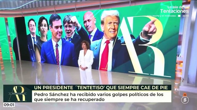 Ana Rosa Quintana carga contra Pedro Sánchez