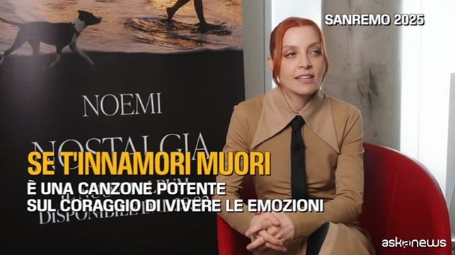 Sanremo, Noemi: un appuntamento con la mia vita sempre importante