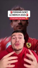 🚨Nouveaux vêtement F1🚨 Ferrari vient de sortir la collection 2025 et elle est canon 🤩 ! Vous en pensez quoi ? 🏎️