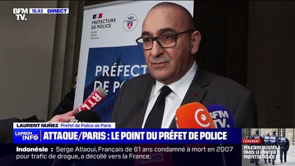 Policiers blessés à Paris: le point presse de Laurent Nuñez, préfet de police