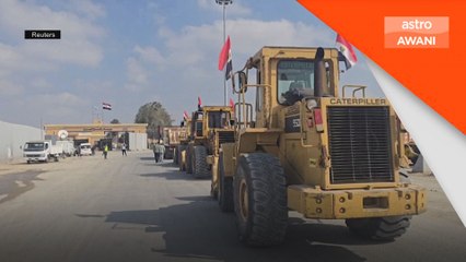 Mesir hantar jentera berat ke Gaza bersihkan sisa runtuhan