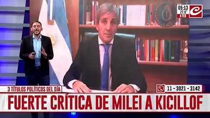 Caputo ratificó el plan económico