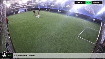 But de Cedre B - Team A