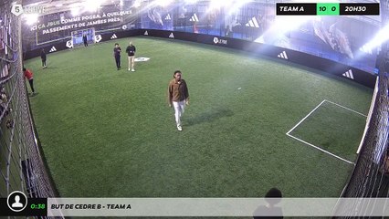 But de Cedre B - Team A