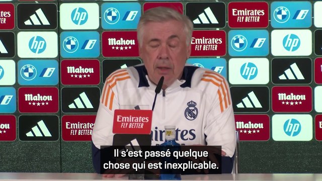 Ancelotti : Mbappé ne sera pas disponible demain